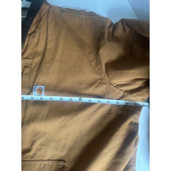 Carhartt Full Swing Jacket Fleece Lined Men’s Size 2XL 103370 Chore Coat Work - Picture 11 of 12